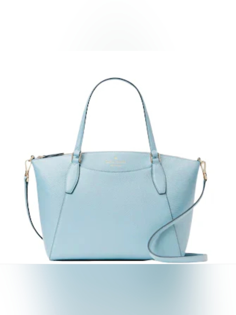 Kate Spade Monica Pebbled Leather Satchel (MISSING STRAP) - Picture 2 of 14